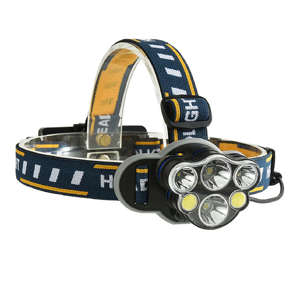 XANES 2606-6 Headlamp 18650 USB Xiaomi Electric Scooter Motorcycle E-bike Bike Bicycle Cycling Camp