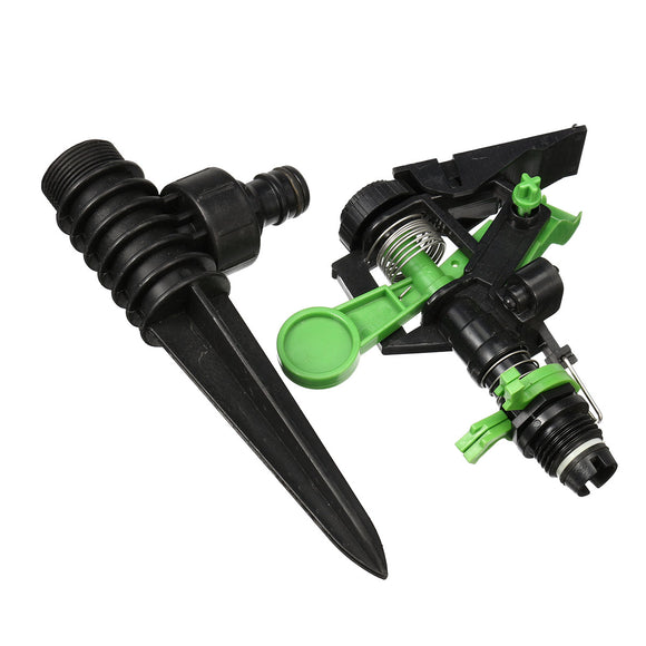 Garden Yard Rotating Lawn Sprinkler Water Spray Watering Sprayer Irrigation Tool