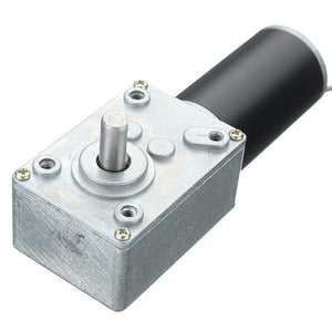 DC 12V 3/5/10/15/25rpm Motor Reducer Worm Gear DC Motor