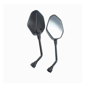 Pair 10mm Motorcycle Rear View Side Mirrors