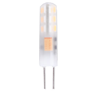 Dimmable AC/DC12V Pure White Warm White G4 3014 Milky White 24LED Light Bulb for Indoor Chandelier