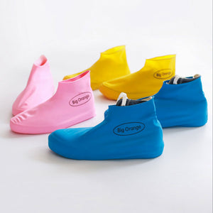 Disposable Silica Gel Rain Shoe Cover Waterproof Overshoes Durable Dustproof Shoes Storage Case