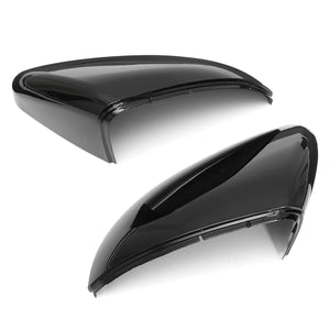 2pcs 1 Pair Front Wing Mirror Cover Wing Case Rear View Mirror Case Cover For VW