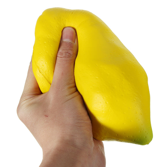 Jumbo Squishy Lemon Super Slow Rising Scented Fruit Toy PU 18cm Mobile Phone Accessories