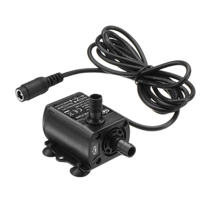 Machifit QR50H DC 12V 4M Water Pump 10W 400L/H Flow Rate Brushless Motor Submersible Pump