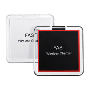 Bakeey 10W Fast Qi Wireless Charger LED Light Pad Mat Dock Stand Holder For iPhone X 8/8Plus Samsung