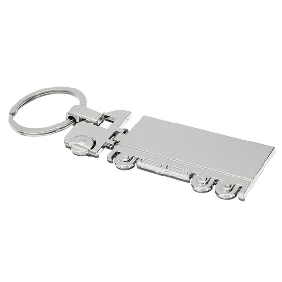 Zinc Alloy Key Chain Key Ring Truck Shape Unisex Fashion Creative Model Gift