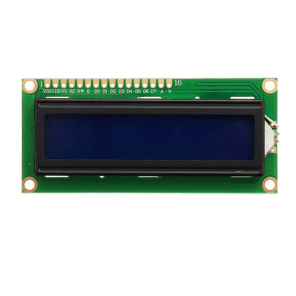 5Pcs 1602 Character LCD Display Module Blue Backlight For Arduino