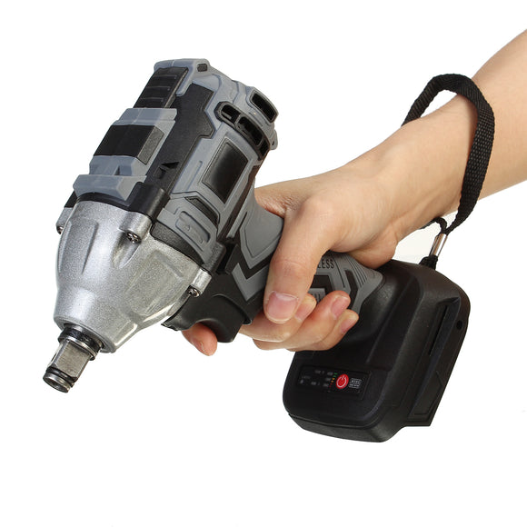 588Nm 18V Brushless Wrench Electric Impact Wrench Driver Cordless Screwdriver 1/2 Inch Chuck Adapted To Makita Battery