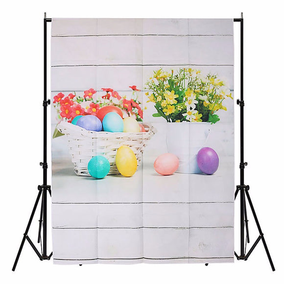 3x5FT Vinyl Colorful Easter Egg Photography Backdrop Background Studio Prop