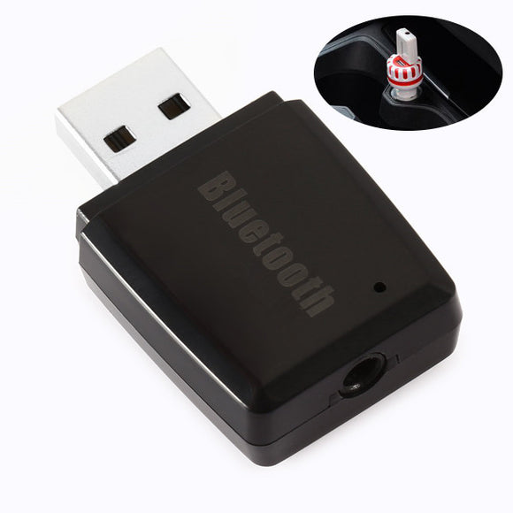 USB Bluetooth 4.1 Speaker Adapter/Wireless Music Receiver Adapter 3.5mm Stereo for Car Home