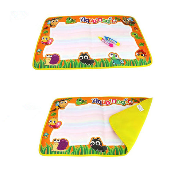 Magic Doodle Mat Colorful Water Painting Cloth Reusable Portable Developmental Toy Kids Gift