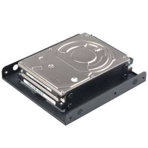 Akasa AK-HDA-03 2.5inch to 3.5inch SSD HDD Coverter Mounting Adapter Fit Into 3.5 PC Drive Bay"