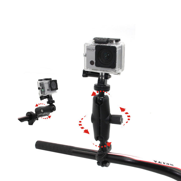 NSTAR Bike Handlebar Mount for Go Pro, SJCAM, XIAOYIMI and Other Action Cameras Shockproof