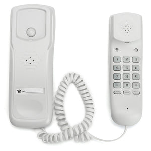 English Version WHITE Wall Mount Home Corded Phone Telephone Business Home Office Desktop Phone