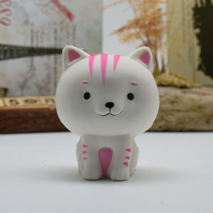 PU Simulation Cartoon Cat Toy Squishy Relief Toys Random Color