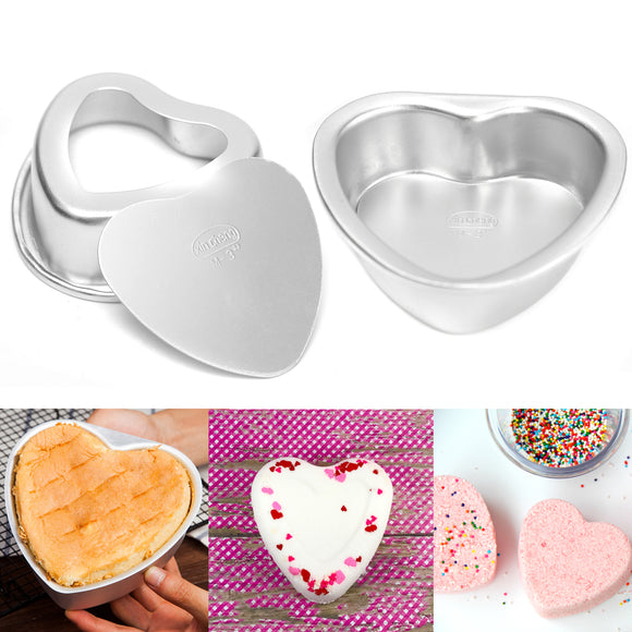 Crafting Metal Bath Bomb Mold Bath Fizzy Heart Shape DIY Metal Molds