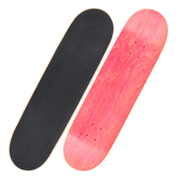 1Pcs Blank Skateboard Decks Warning Skateboard Long Board Deck  31 X 8