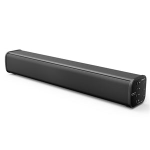 HUABAO A1 Dual Driver Unit TF Card AUX HiFi 3D Stereo Soundbar Bluetooth Speaker