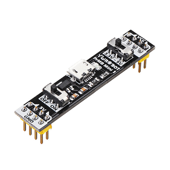 5pcs YwRobot Breadboard Power Supply Module Circuit Test 3.3V 5V Switchable For Arduino