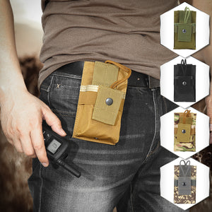 New Walkie Talkie Bag Radio Transceiver Holder Pouch Tactical Molle Belt Holster Radio Carry bag