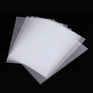 10pcs Heat Shrink Paper Film Sheets for Jewelry Making Craft Deco Rough Polish DIY