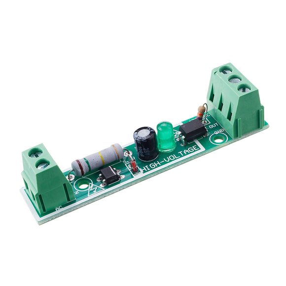 3pcs 1-Bit AC 220V Optocoupler Isolation Module Voltage Detect Board Adaptive 3-5V PLC Isolamento Fotoaccoppia