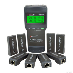 NOYAFA NF8108-M Network Cable Tester Meter Length8 remote units Cat5E/ 6E UTP STP CAT5 RJ45