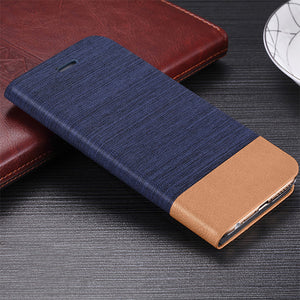 Bakeey Flip Shockproof Fabric Soft Silicone Edge Full Body Protective Case For Leagoo M13