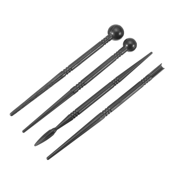 4Pcs Clay Sculpting Set Wax Carving Pottery Tools Shapers Polymer Modeling