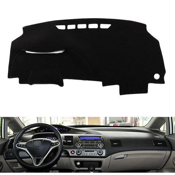 Dashboard Mat Sun Cover Dust-proof Pad Dedicated for Honda Civic 8th 2006-2010