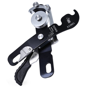 XINDA Rock Climbing Manual Control Descender Downhill Climbing Slow Descender Self Locking Device