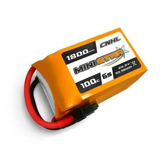 CNHL Ministar 1800mAh 6s 100c Lipo Battery For FPV Racing RC Drone