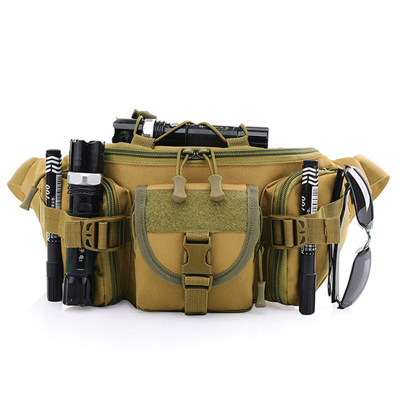 Tactical Hiking Sport Waist Belt Bag Fanny Pack Bum Crossbody Bag for Men