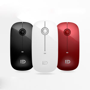 i368d 1600DPI Ultra Thin Mute Dual Mode Bluetooth 2.4G Wireless Optical Mouse for Office Work PC