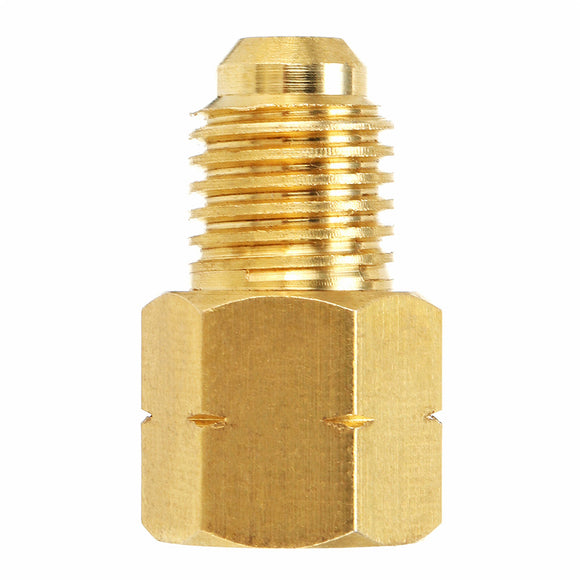 R1234YF Brass Hose For R134a Vacuum Pump Adapter Fitting 1/2 Inch ACME Thread