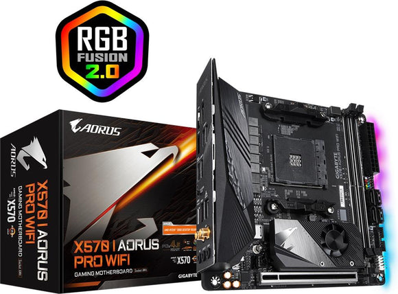 Gigabyte X570i Aorus Pro Itx + Wifi : AMD AM4 mb