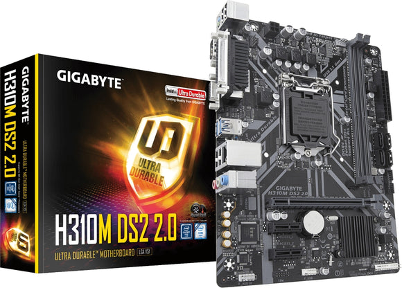 Gigabyte H310M DS2 : all-in-one LGA1151(coffee lake) mb