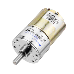 Zhengke ZGA37RG 12V 1000RPM Reduction Motor DC Gear Motor