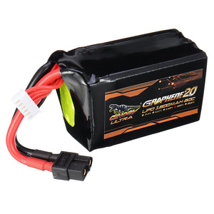 Giant Power DINOGY ULTRA GRAPHENE 2.0 18.5V 1600mAh 80C 5S Lipo Battery XT60 Plug For RC FPV Racing