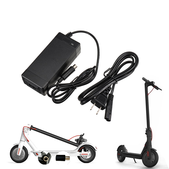 BIKIGHT US/UK/AU/EU Plug Battery Charger Adapter For Xiaomi Mijia M365 Electric Scooter Bike Bicycle Cycling Motorcycle