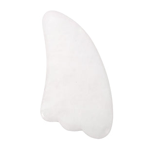 Natural Powder Crystal Rose Quartz Gua Sha Board Face Body Care Scraping SPA Massage Tool Massager