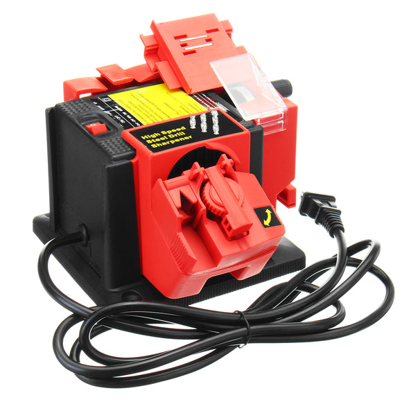 110V Multipurpose Sharpener for Drill Bits Chisels Planer Blades Scissors Knives Electric Power Tool