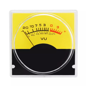 5Pcs Pointer Meter Amplifier VU Table DB Table Level Meter Pressure Gauge with White LED Backlight