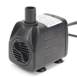 220V 50Hz/60Hz 420L/h LED Light Submersible Water Pump Aquariums Fish Pond Fountain Sump Waterfall