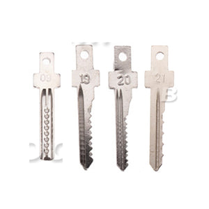 4pcs Number 9# 19# 20# 21# Key Picks Bit Set for Electric Lock Pick Tools