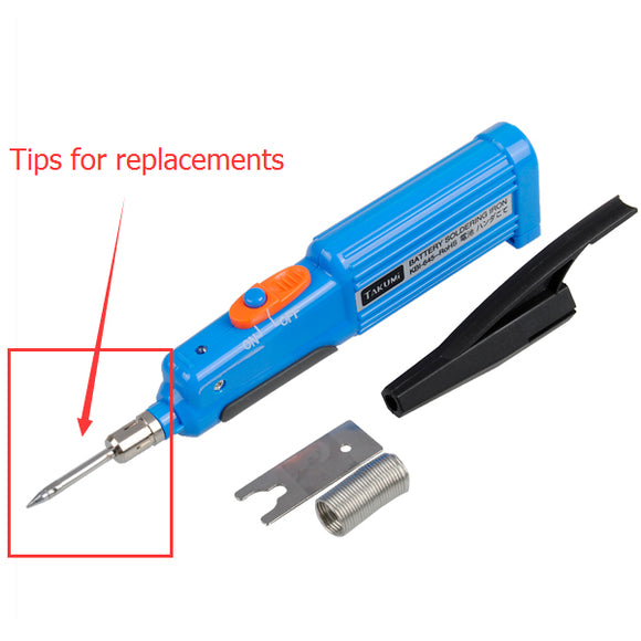 Replacement Tip for TAKUMI KBI-645 Battery Soldering Iron