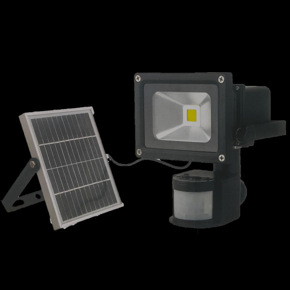 Solar flood light 10W motion senor