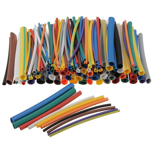 Soloop 144pcs 12 Color 6 Size Heat Shrink Tubing Tube Kit Sleeve Sleeving