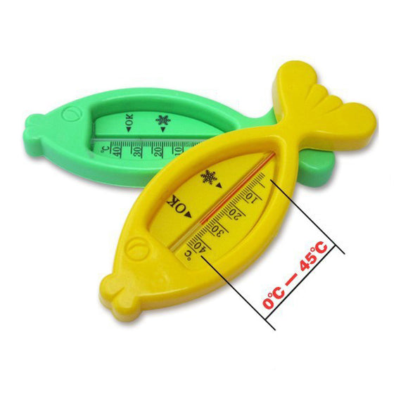 5pcs Lovely Floating Fish Plastic Baby Thermometer Water Temperature Measurement Bath Toy